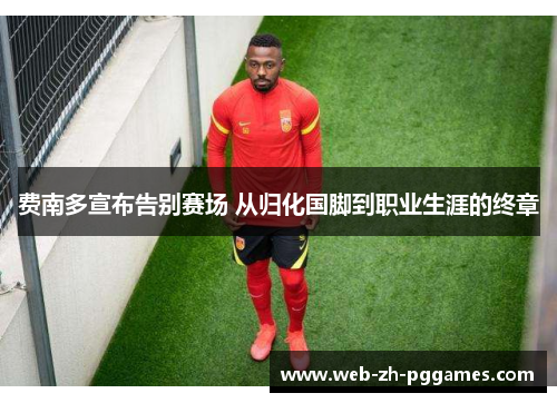 费南多宣布告别赛场 从归化国脚到职业生涯的终章 费南多宣布告别赛场 从归化国脚到职业生涯的终章