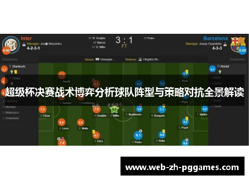 超级杯决赛战术博弈分析球队阵型与策略对抗全景解读